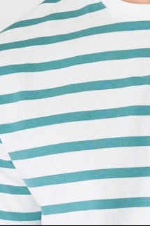Breton M's Long Sleeve Striped Crew Neck T-Shirt