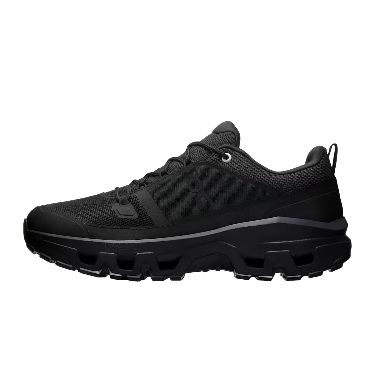 On Cloudrock Low Waterproof Men's - Black/Black