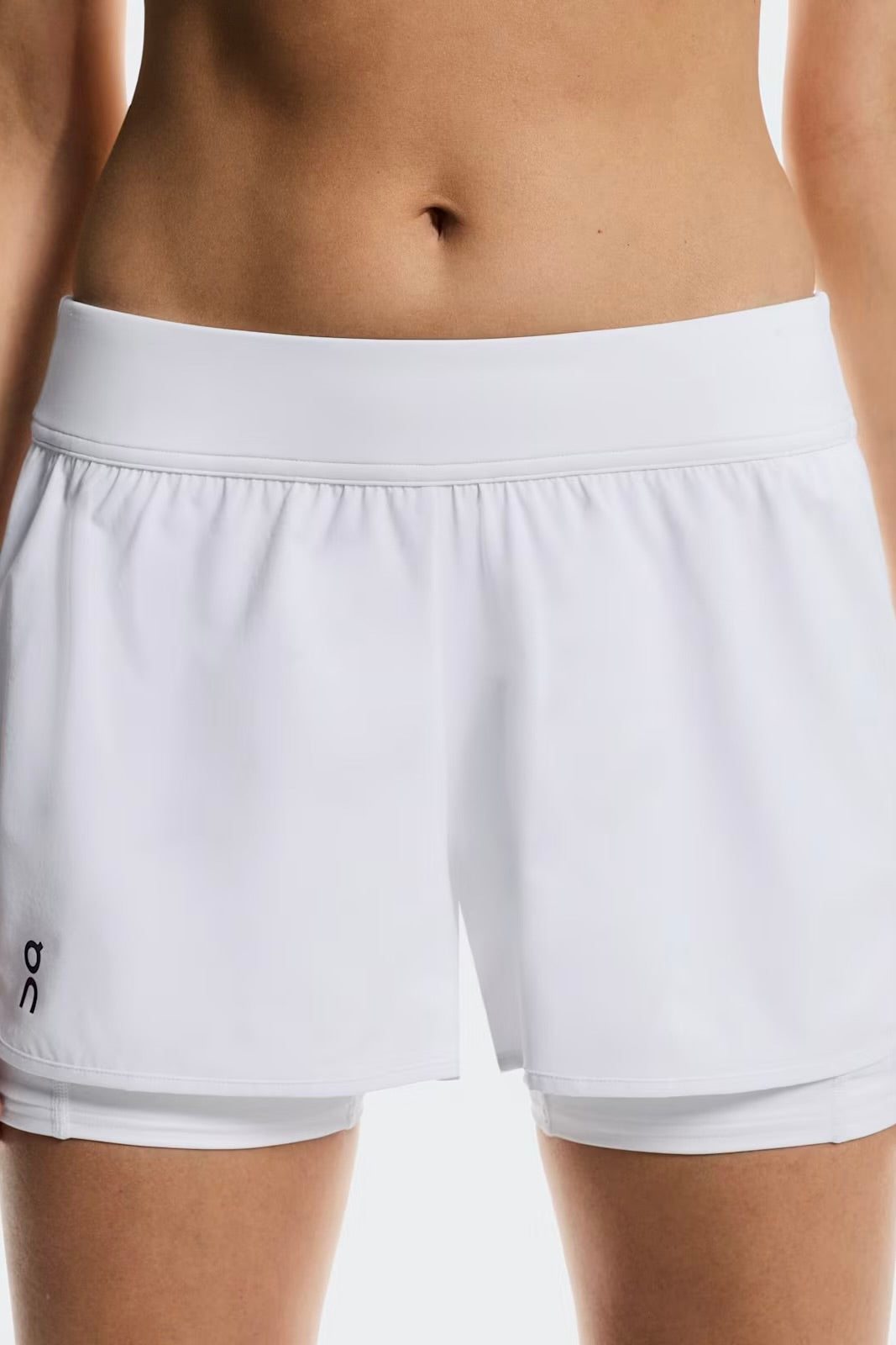 On Women's 3" Court Shorts 2-in-1 -White