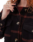 North Wind Plaid Car Coat