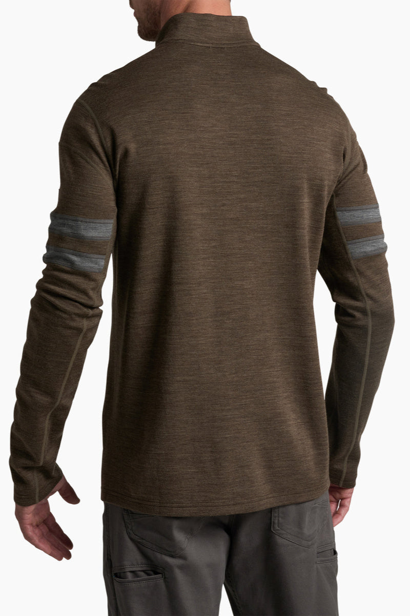 Kuhl Team Merino 1/4 Zip Sweater: Kanteen
