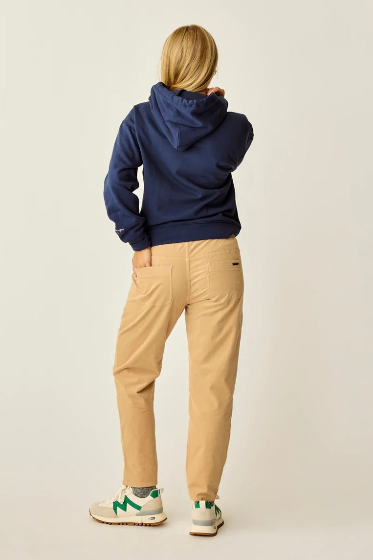Zoe Buttercord Pant: Camel