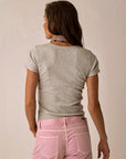 Carve Ever Tee-Heather Grey