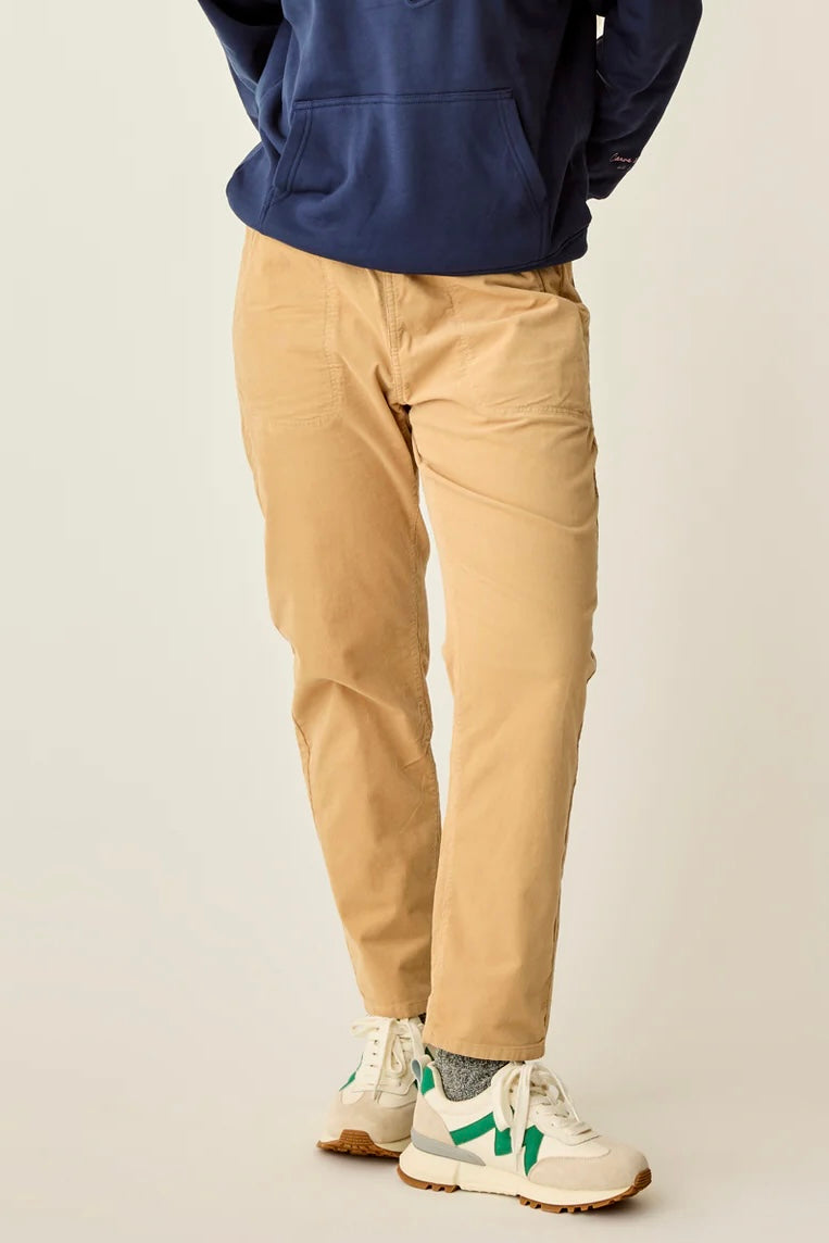 Zoe Buttercord Pant: Camel