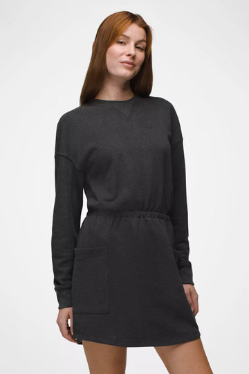 Cozy Up Charcoal Pocket Dress