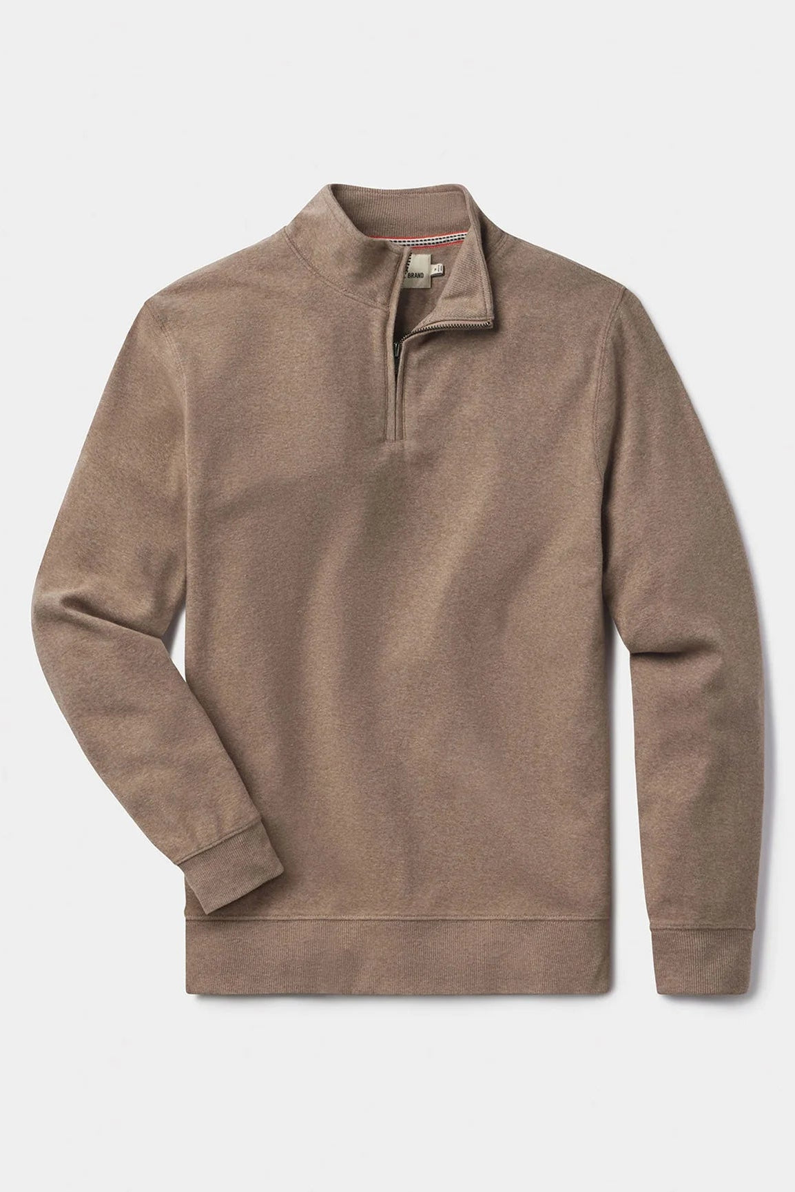 Purmeso Weekend 1/4 Zip in Taupe