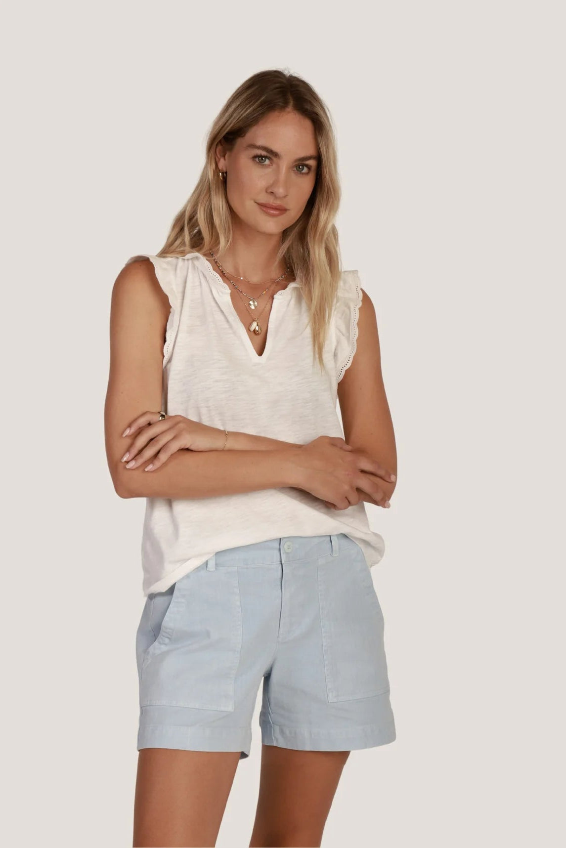 The Baby Blue Ryder Short