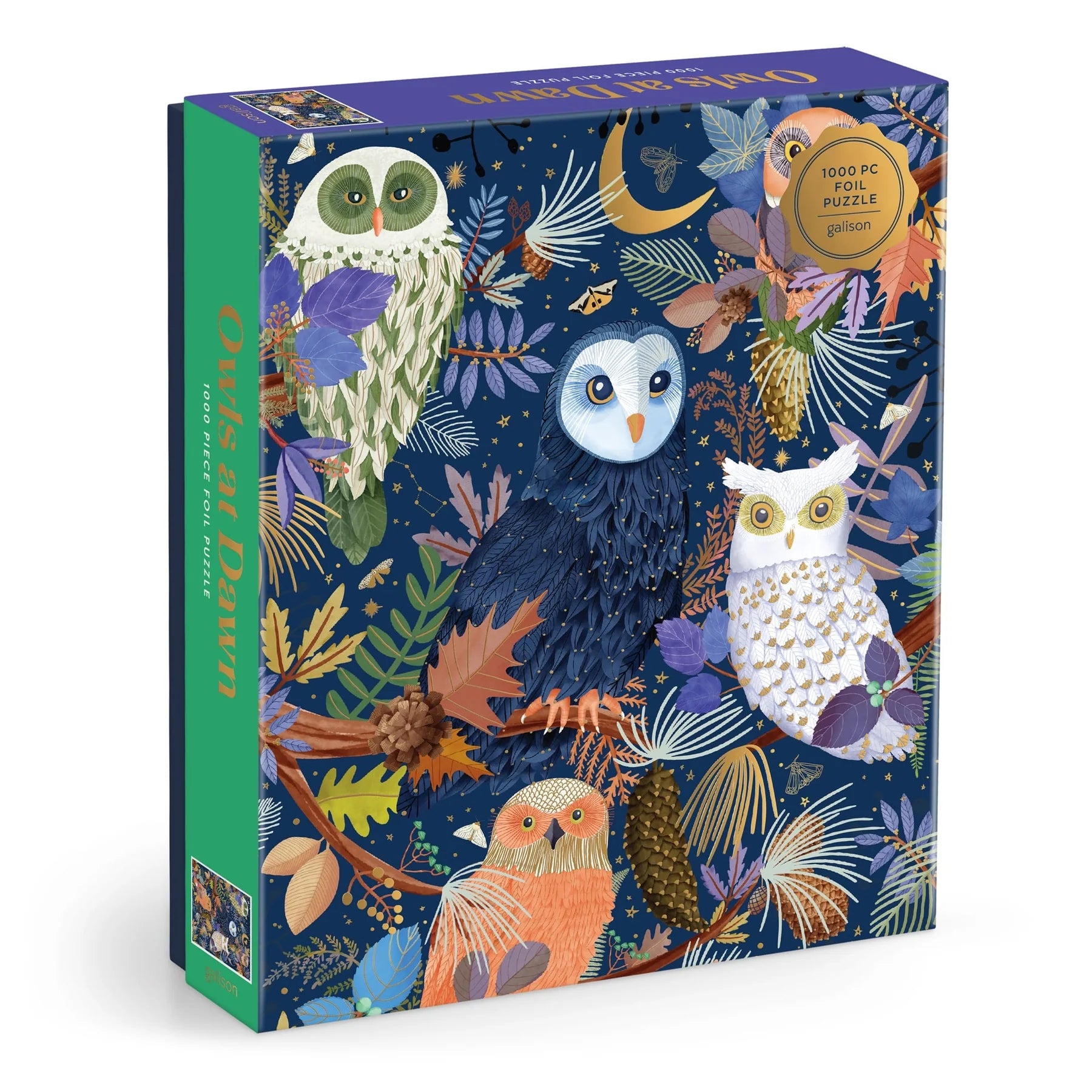 Owls at Dawn 1000piece Foil Puzzle