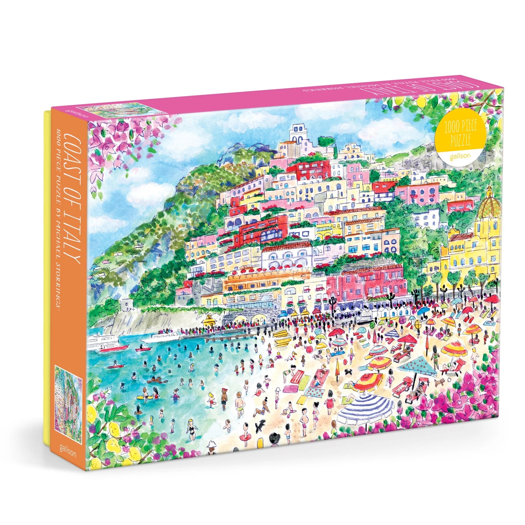 Coast of Italy 1000 Piece Puzzle by Michael Storrings