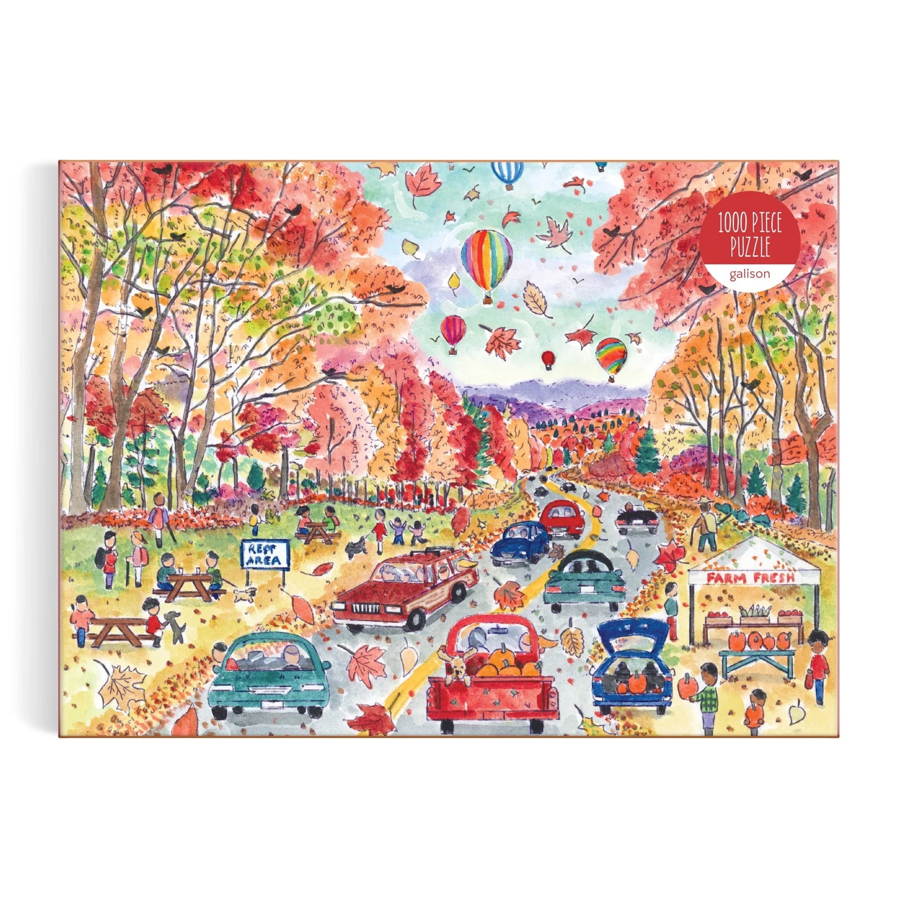 Leaf Peeping 1000 Piece Puzzle by Michael Storrings