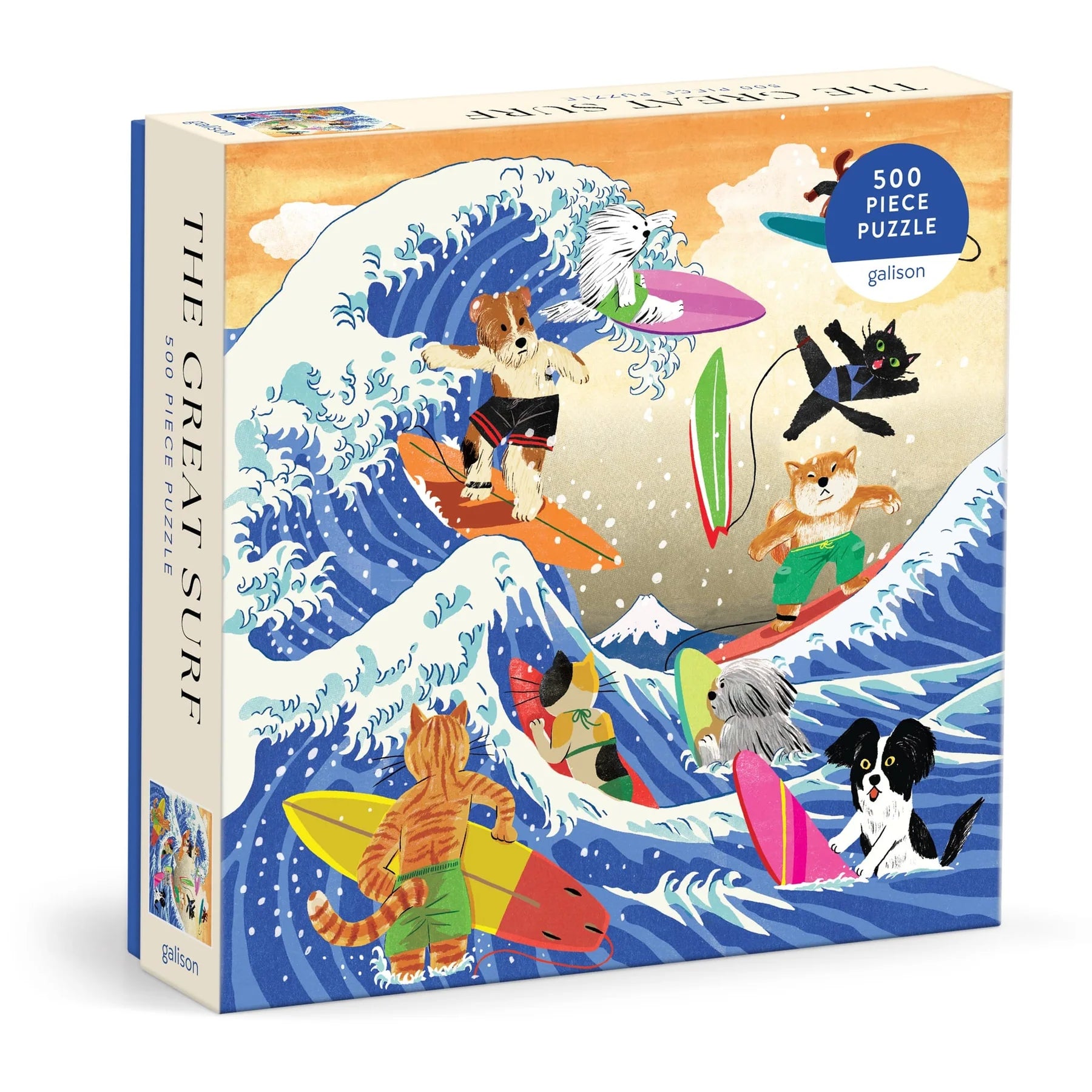 The Great Surf 500 Piece Jigsaw Puzzle