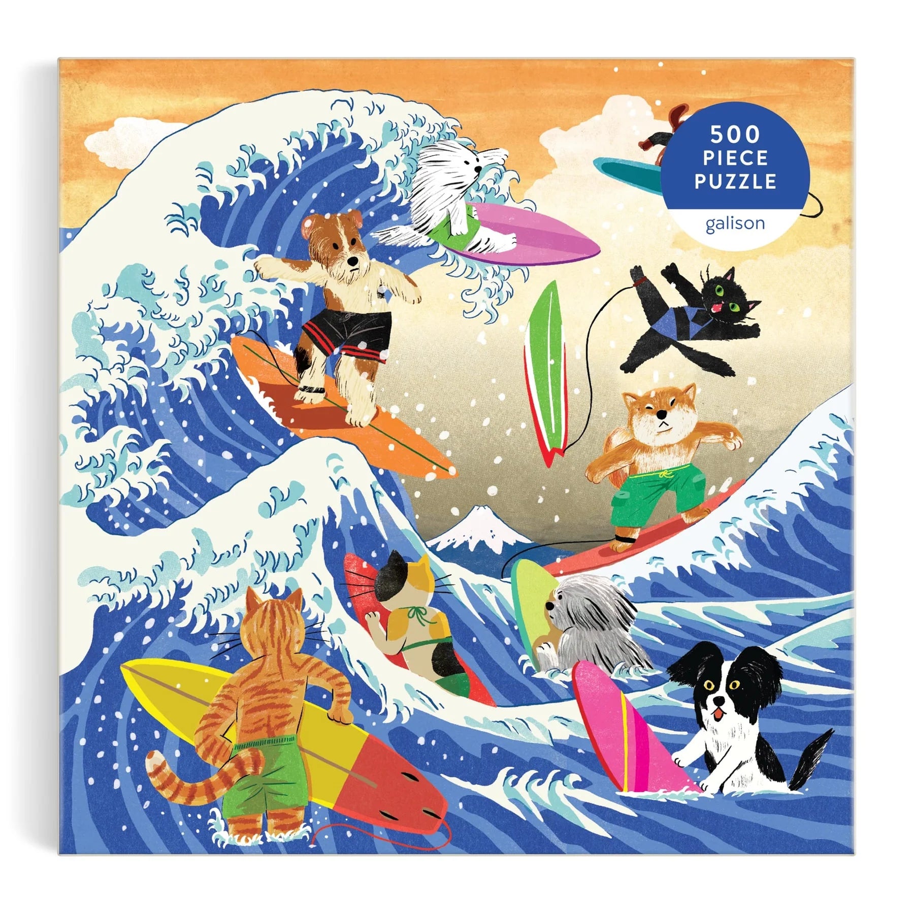 The Great Surf 500 Piece Jigsaw Puzzle
