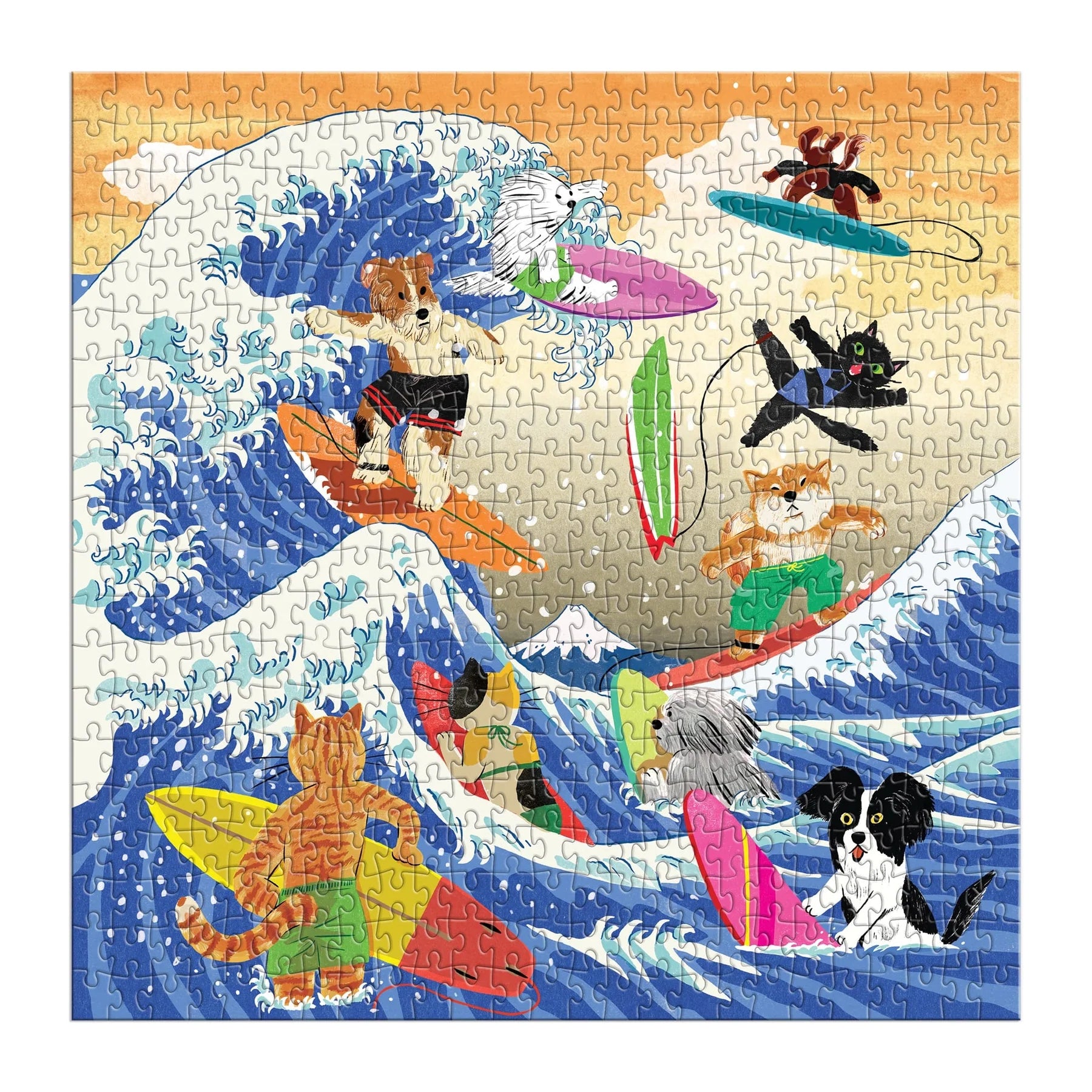 The Great Surf 500 Piece Jigsaw Puzzle
