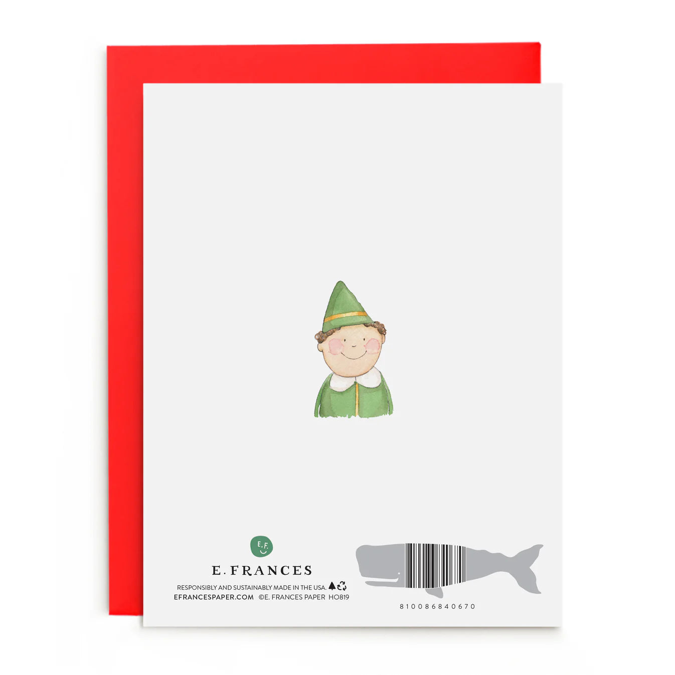 E. Frances I Know HIM Holiday Greeting Card