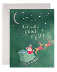 E. Frances To All a Good Night Holiday Greeting Card