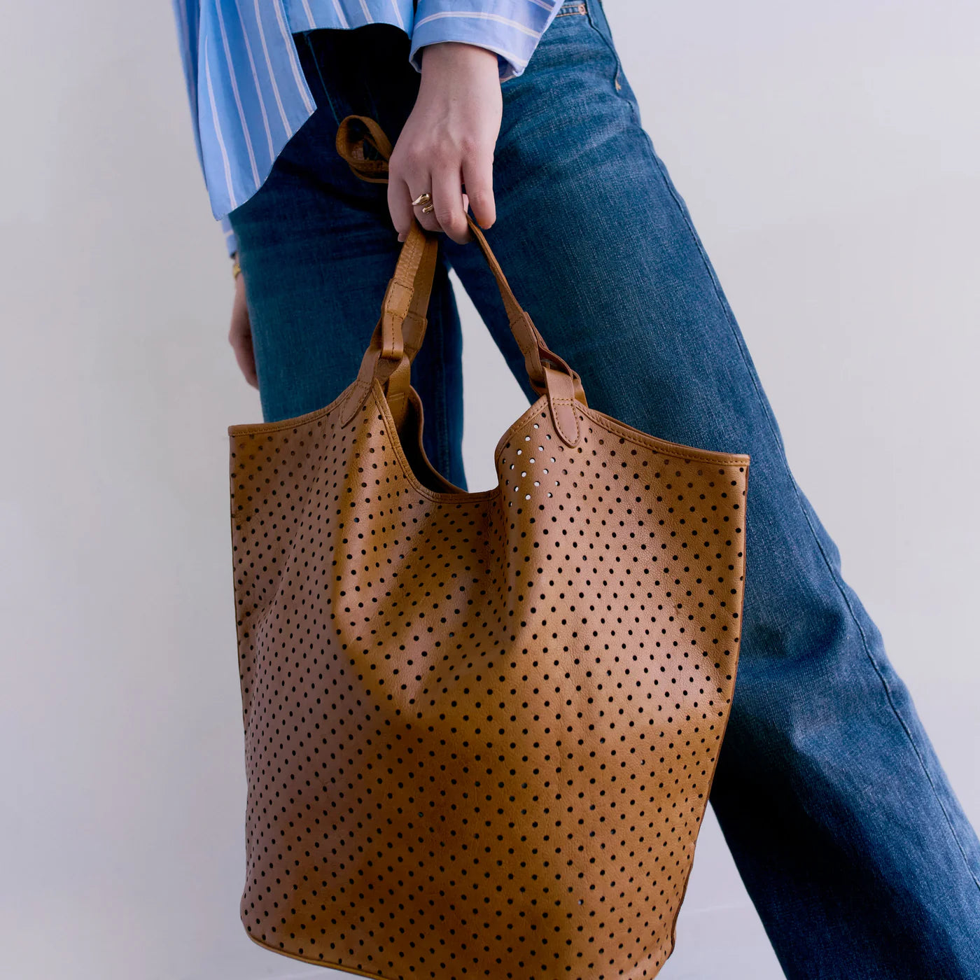 Latico Tour Leather Tote Bag