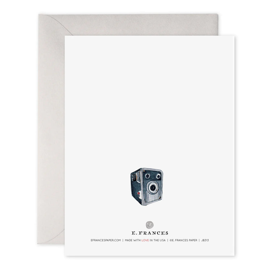 E. Frances I Miss Your Face Thinking of You Greeting Card