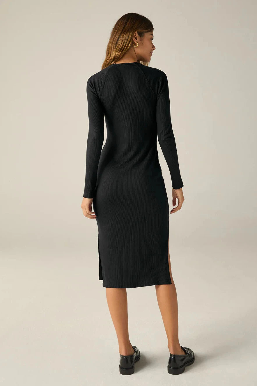 Contours Long Sleeve Dress