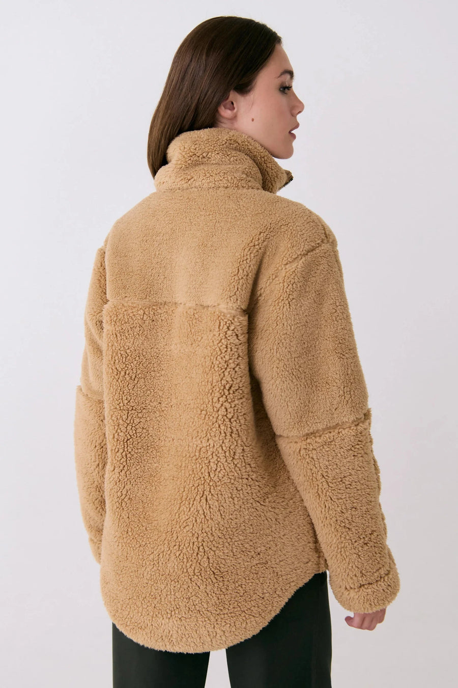 Lole Yana Full Zip Teddy Fleece Jacket