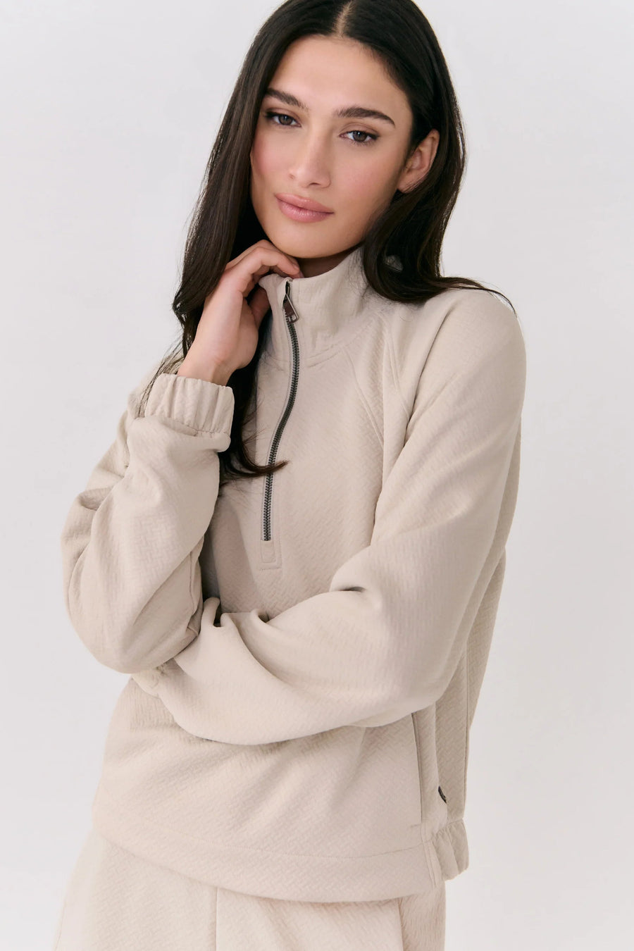 The City Half Zip Top