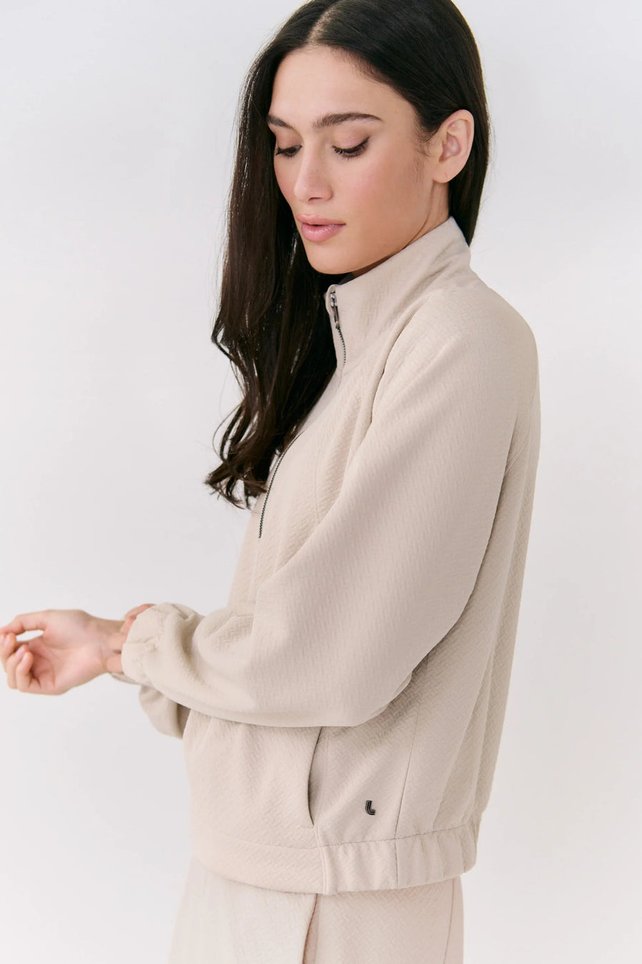 The City Half Zip Top
