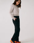Olivie Tech Trousers: Black