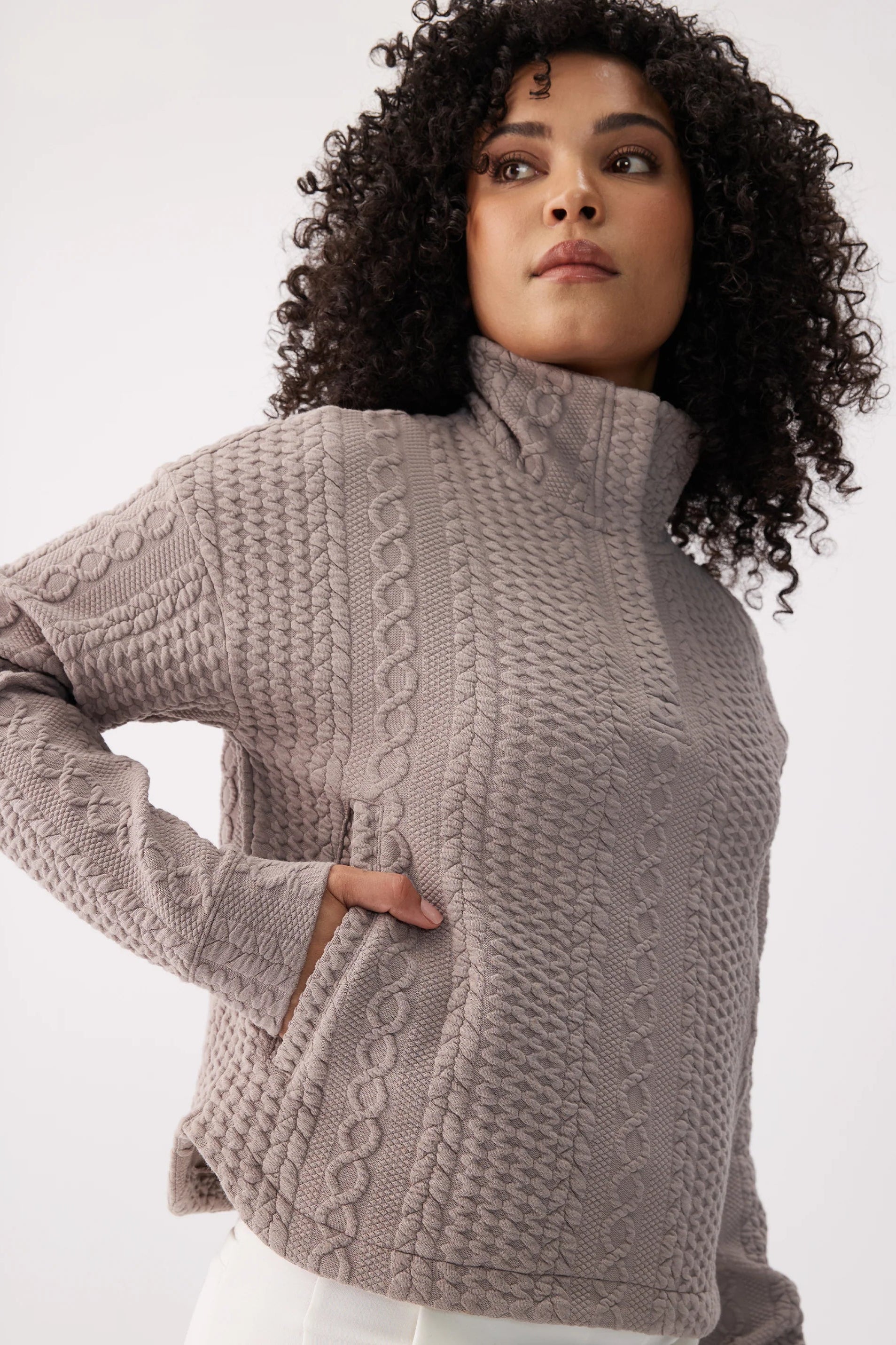Colette Long Sleeve Sweater Top