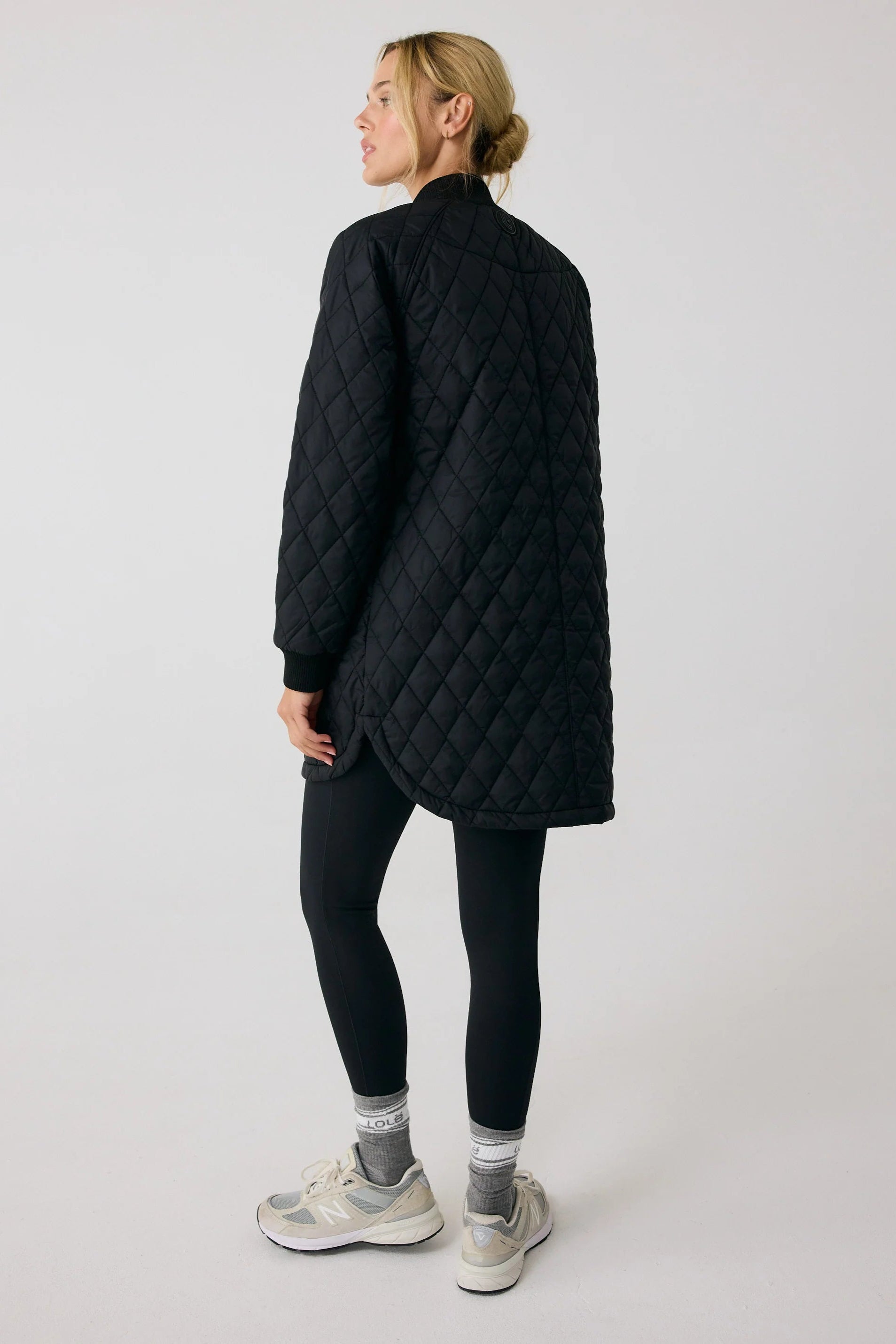 Lole 3/4 Bomber Jacket: Black