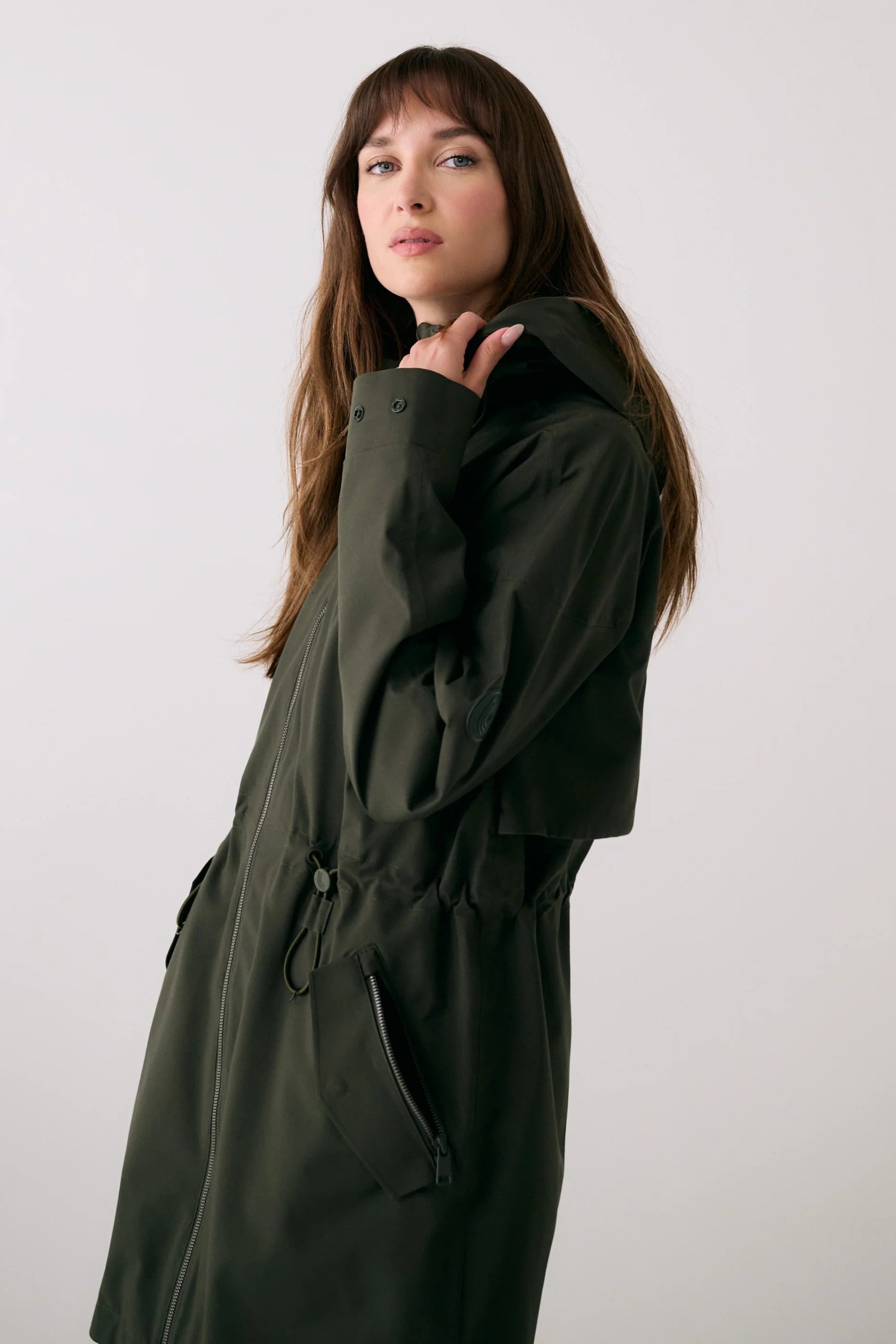 Lole Piper 2.0 Rain Jacket: Olive