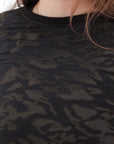 Ambrosia Burnout Top: Black