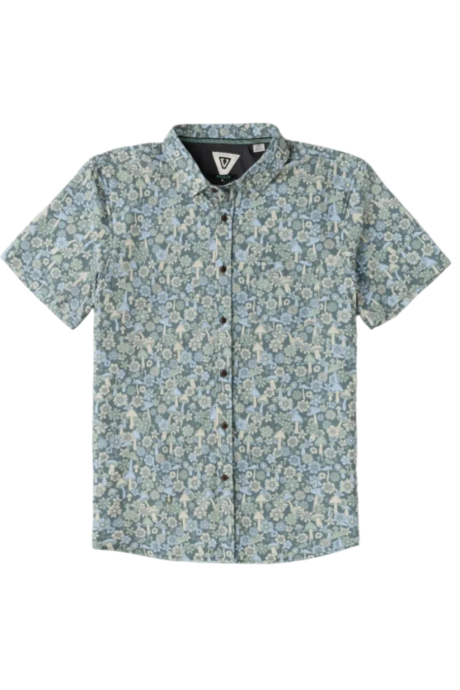 Vissla Shrooms Hybrid Eco Short Sleeve Shirt