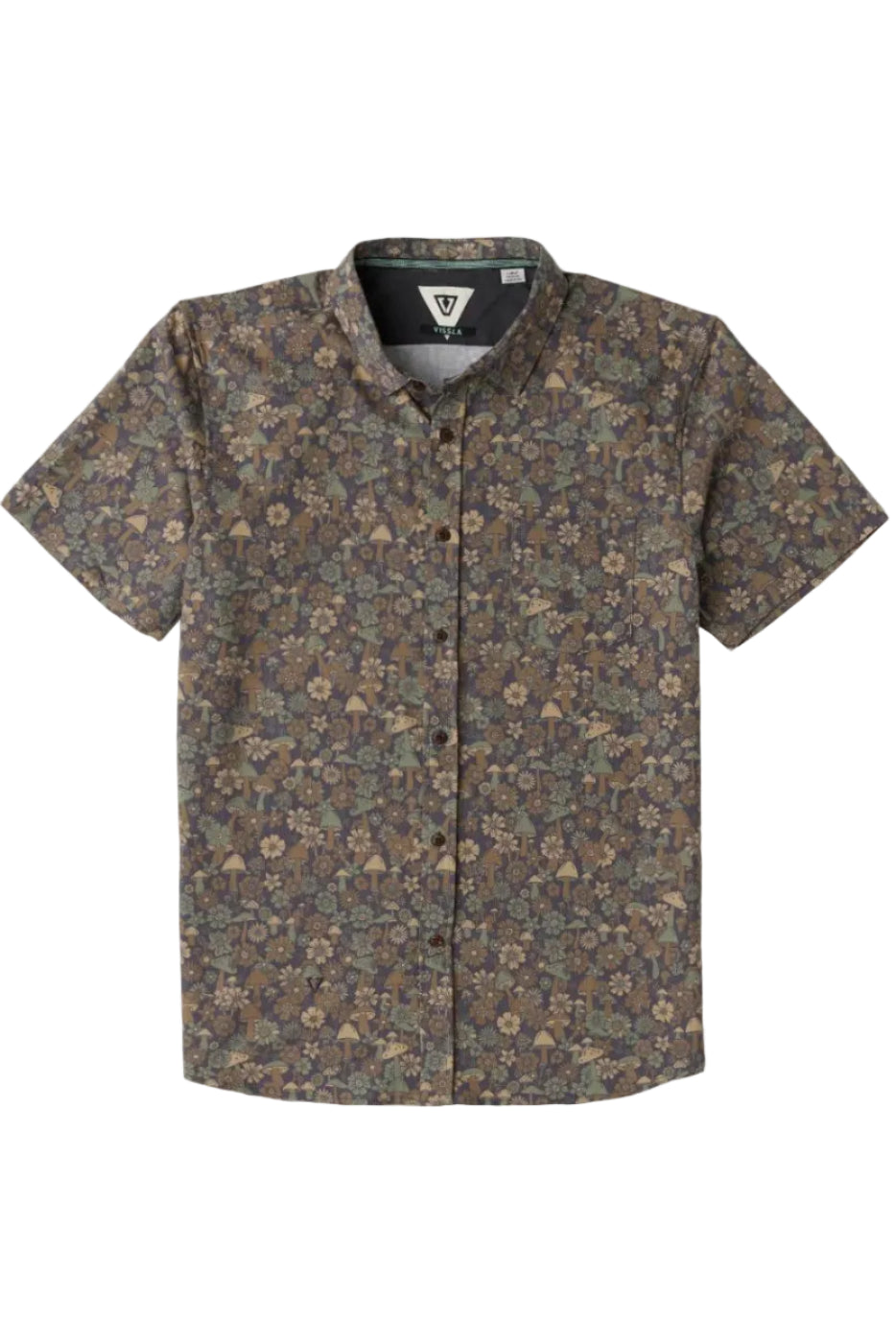 Vissla Shrooms Hybrid Eco Short Sleeve Shirt