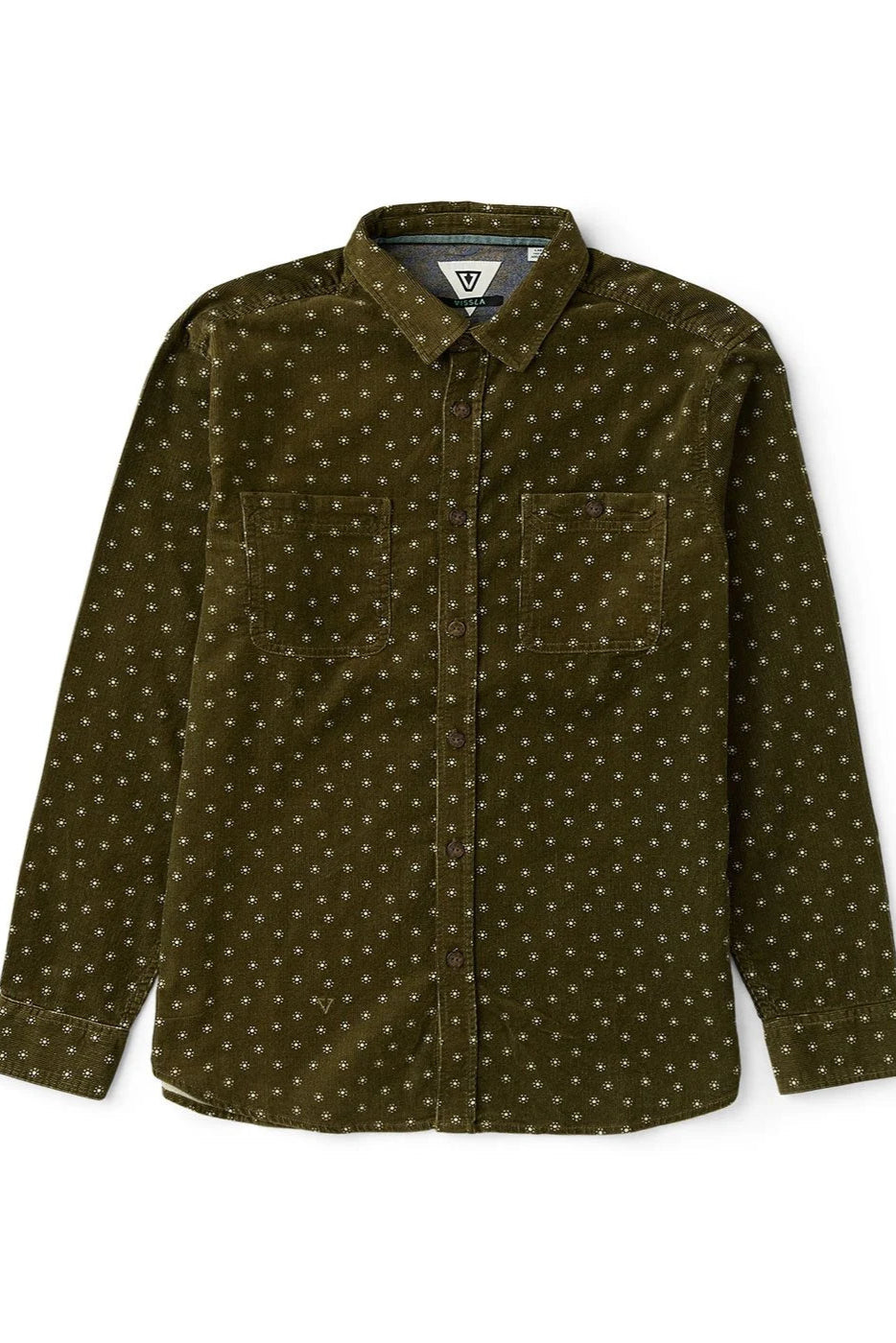 Vissla Rails Cord Printed Eco Long Sleeve Shirt