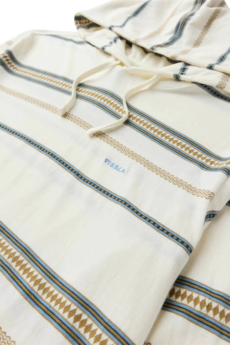 Vissla Stitch In Eco Pullover: Vintage White