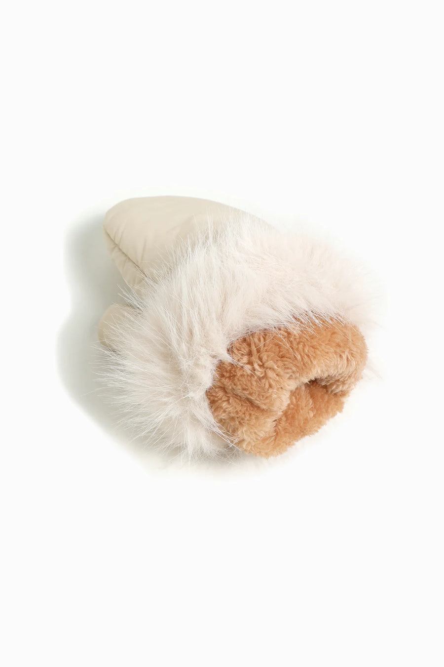 Satin Puffer Mittens