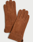 Cognac Suede W's Classic Leather Gloves