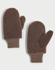 Boucle Teddy Mittens