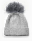 Snap it Off Pom Pom Beanie