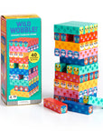 Wild Wobble Wooden Tumbling Tower