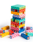 Wild Wobble Wooden Tumbling Tower