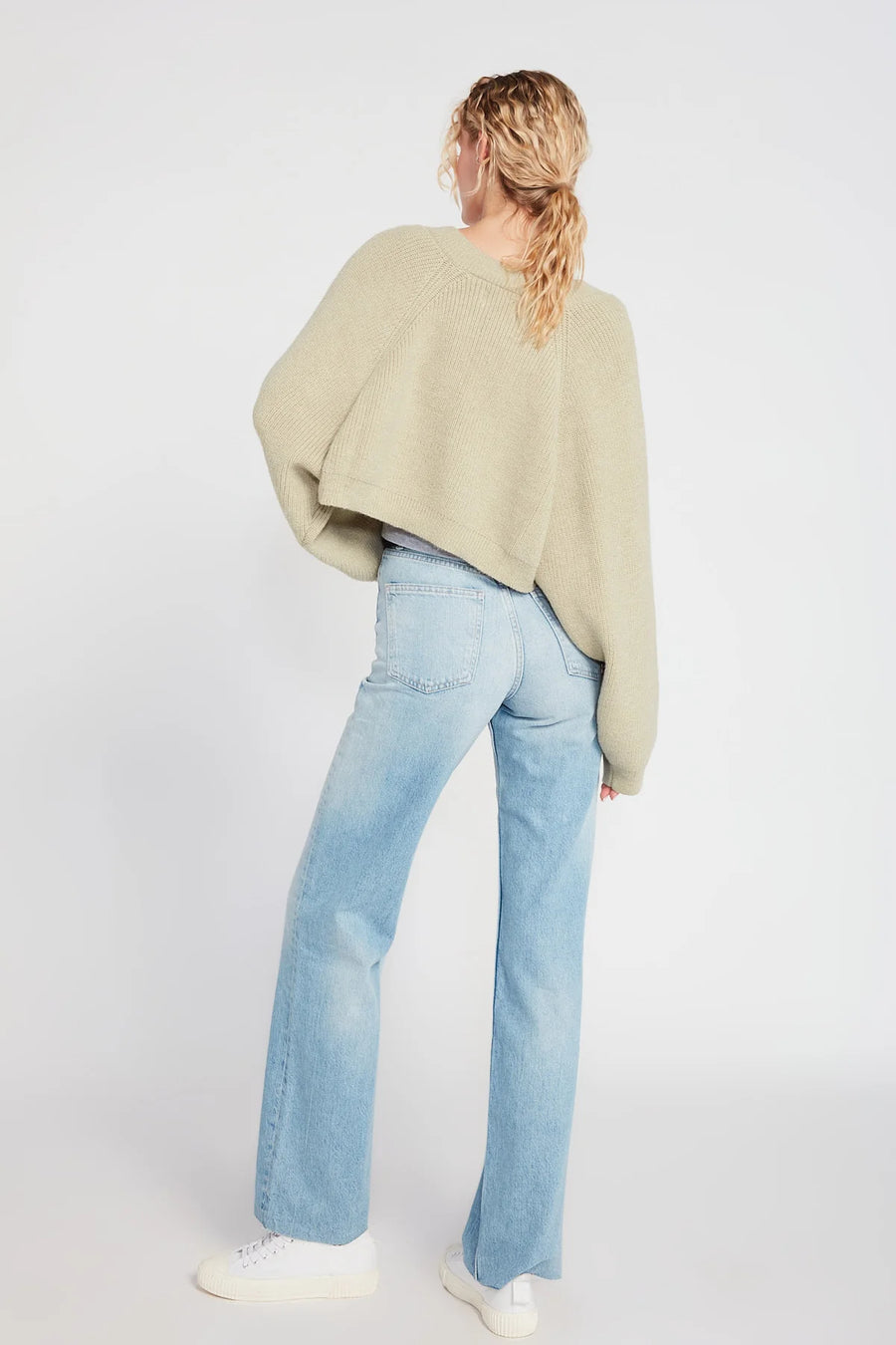 Cropped Knit Bolero Sweater