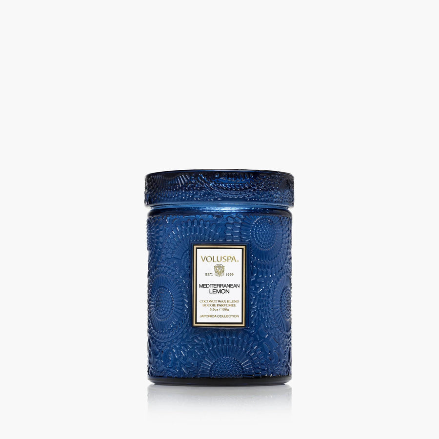 Voluspa Mediterranean Lemon 5.5oz Small Jar Candle