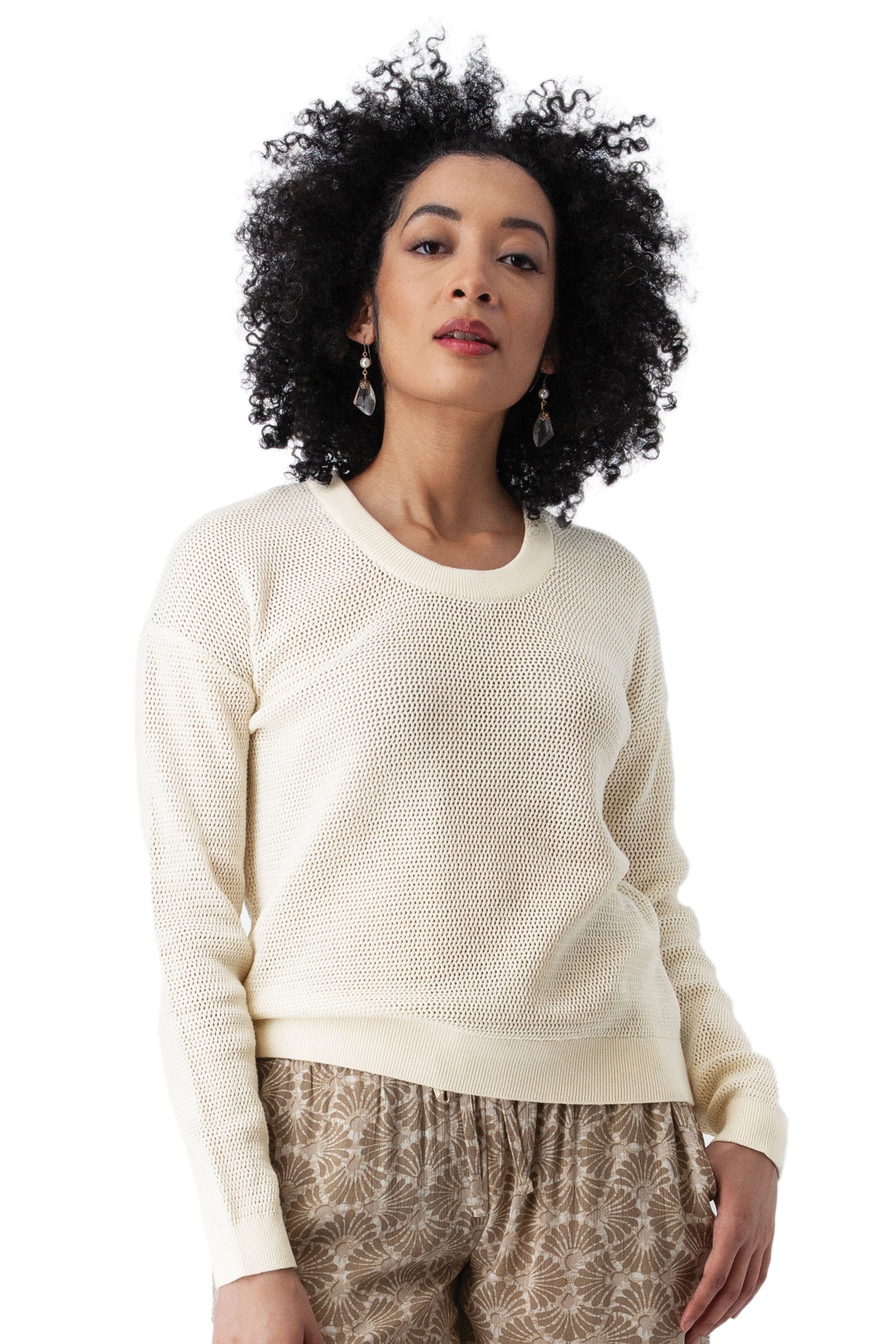 Summer Breeze Long Sleeve Sweater