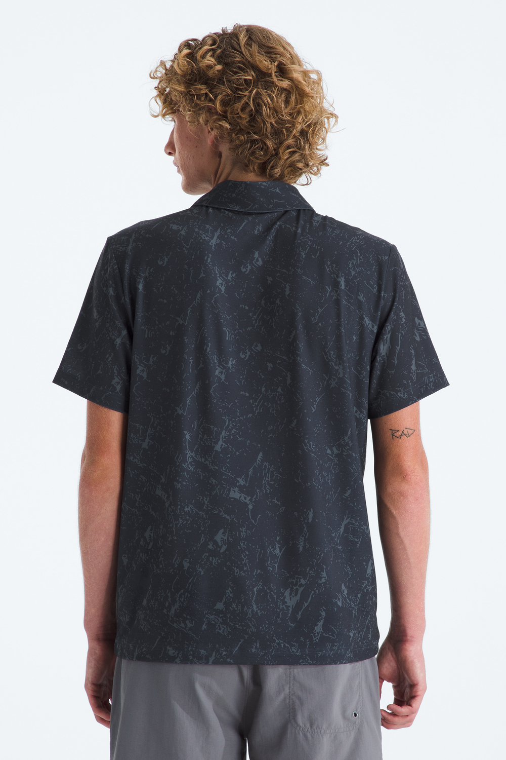 TNF M's Adventure Printed Polo Short Sleeve Shirt