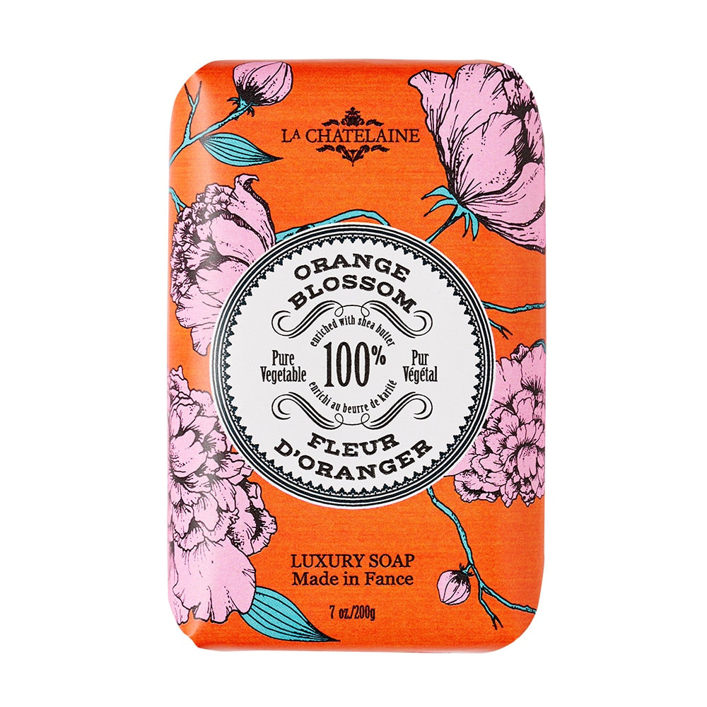 La Chatelaine  SIGNATURE HAND WRAPPED FRENCH SOAPS - 7 oz.