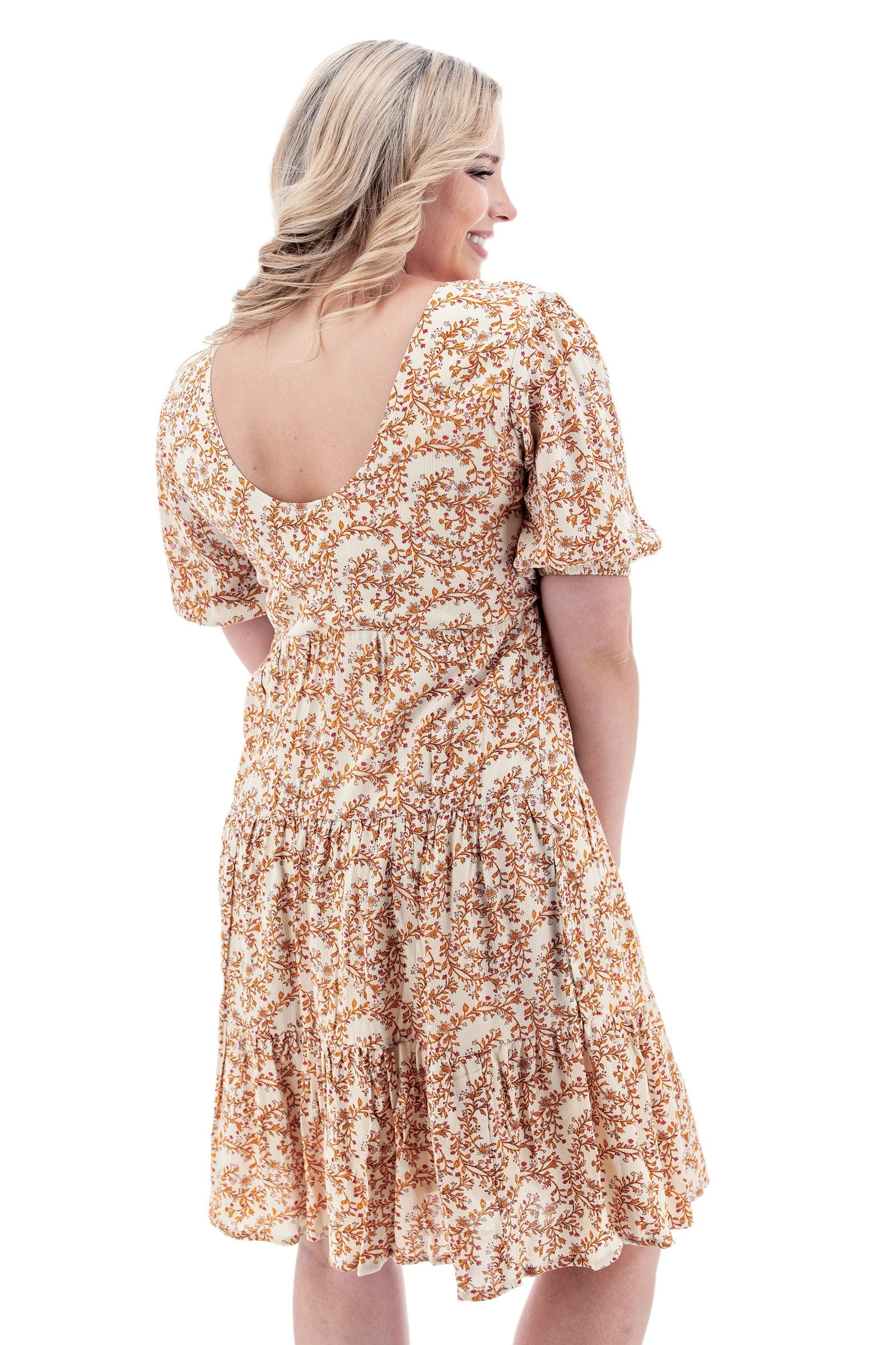 Francesca Milkmaid Dress