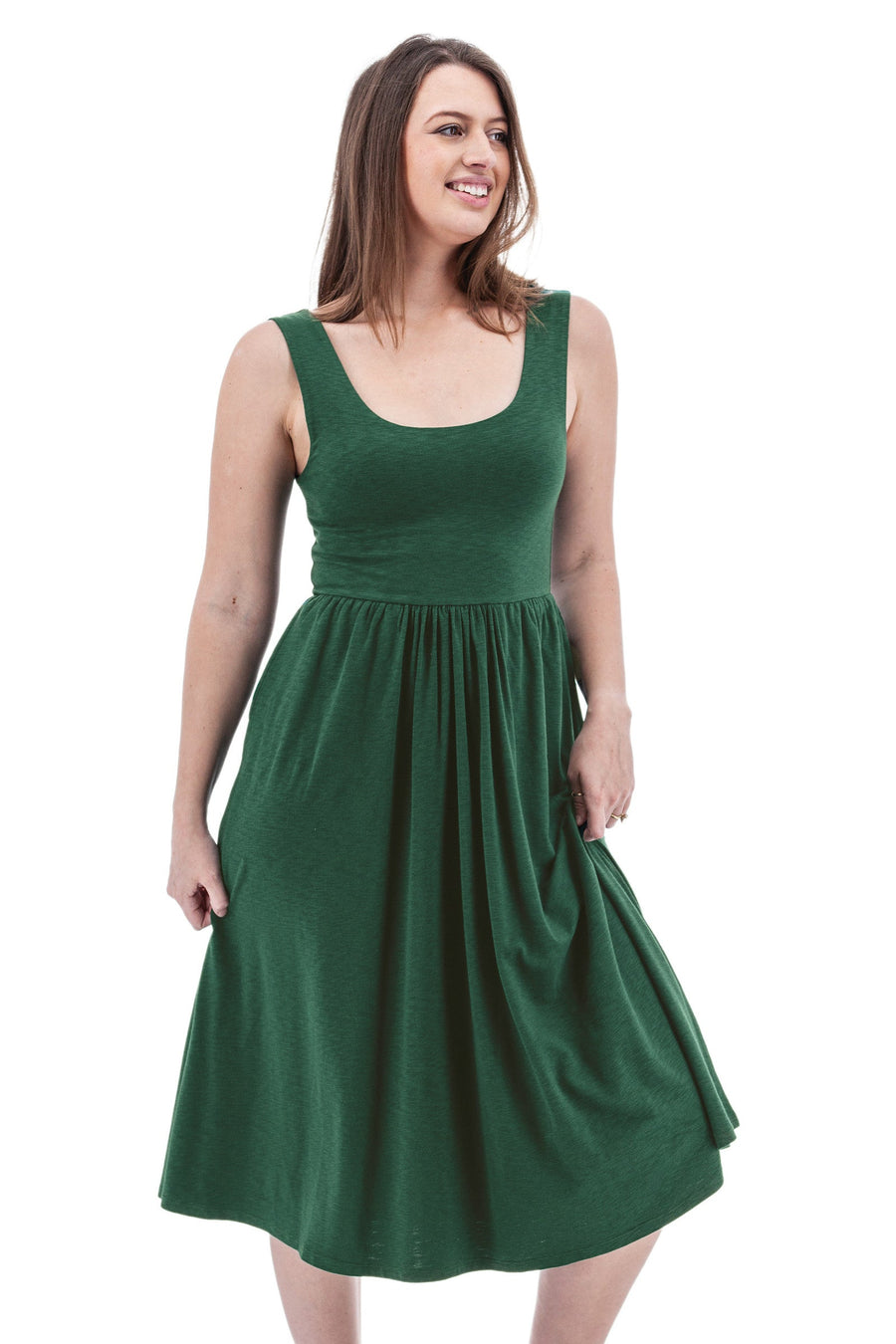 Botanical Linden Dress