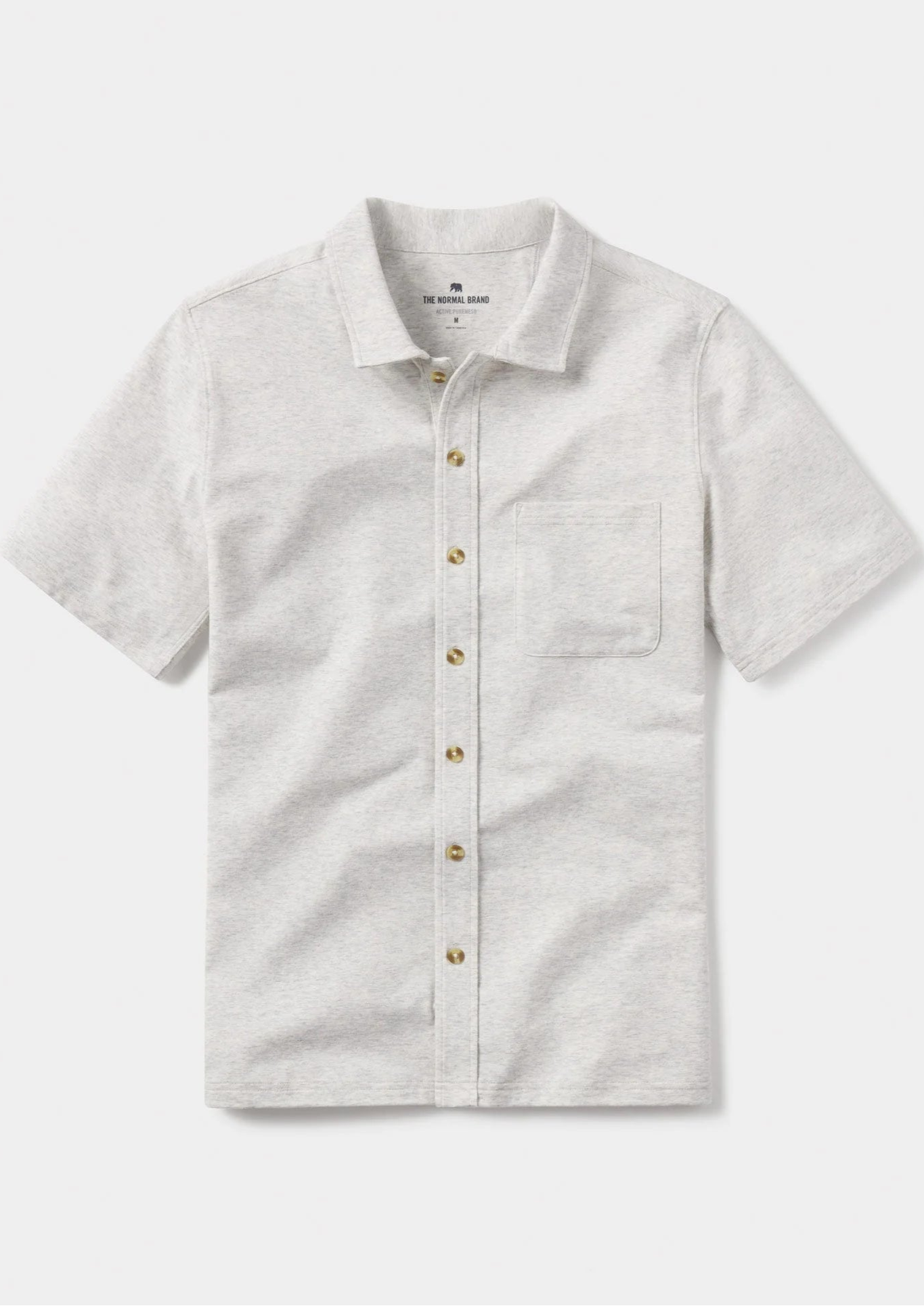 Active Puremeso Short Sleeve Weekend Button Down
