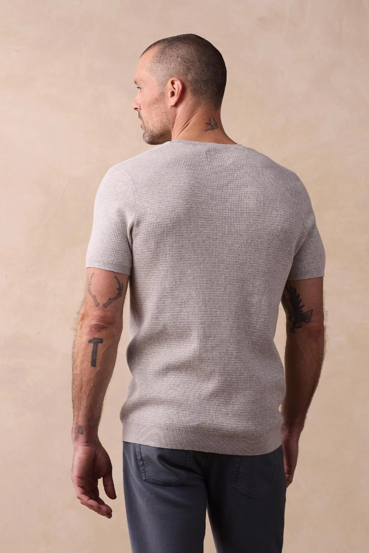 TNB Waffle Knit Sweater Tee