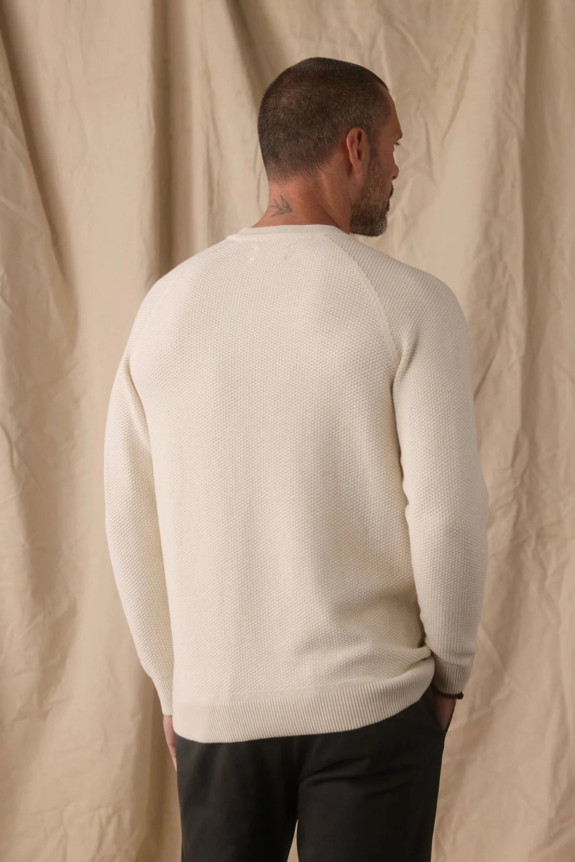 TNB Coolmax Textured Crewneck Sweater